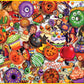 White Mountain Trick or Treat Halloween Puzzles 1000 Pieces Jigsaw Puzzle for Fall and Autumn