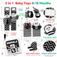 Baby Rattles Toys For 0-12 Month: Infant Toys 0-6 Months Baby Socks And Wrist Rattle Newborn Toys Baby Gifts For Boys And Girls