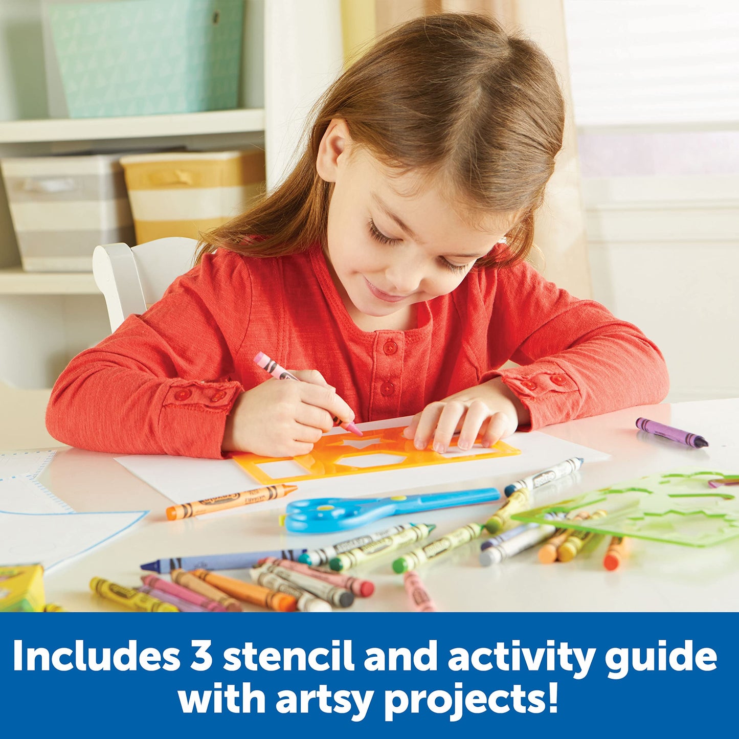 Learning Resources Trace Ace Scissor Skills Set - 7 Pieces, Ages 3+ Toddler Learning Supplies, Homeschool and Classroom Activiti