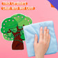 9 Pieces Lacing Cards, Double Sided Sewing Cards In 9 Jungle Animals With 9 Colorful Laces, Imagination Development Lacing Toys Games Educational And Learning Activity For Preschoolers, Kids