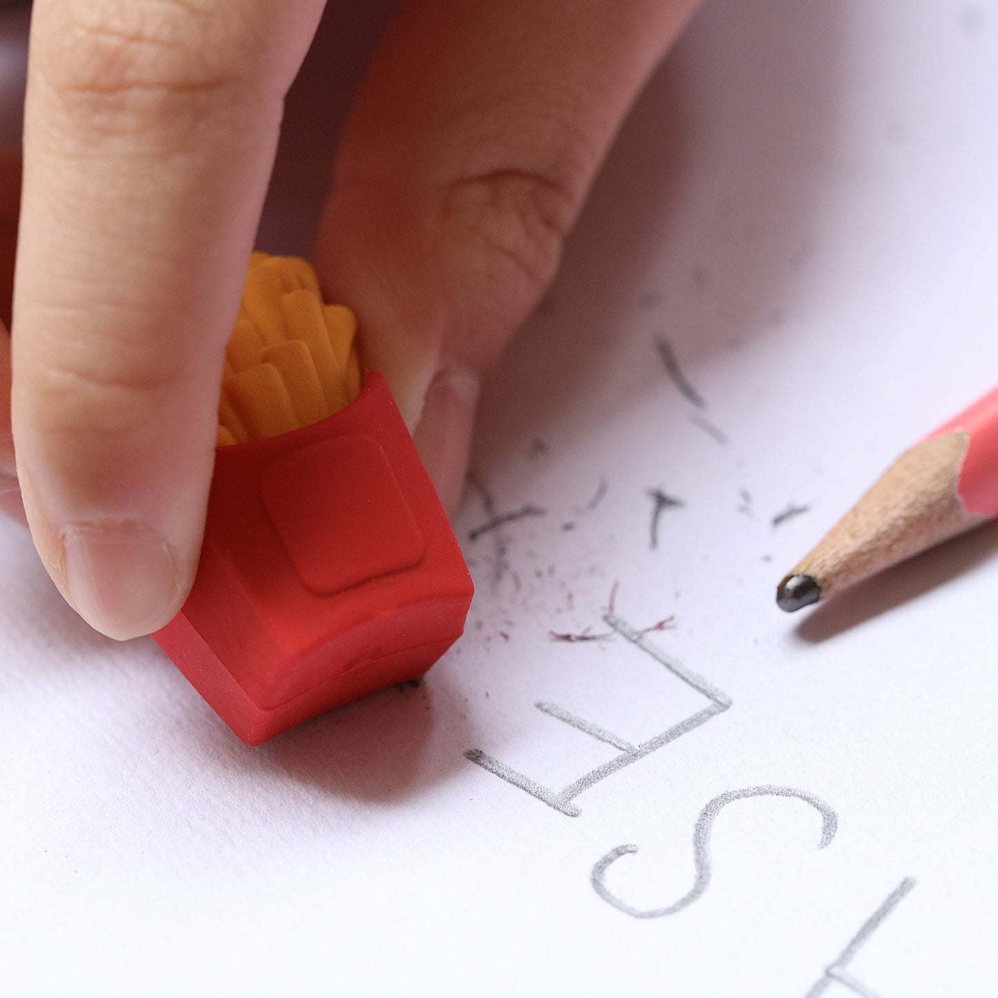 Mr. Pen- Mini Food Erasers for Kids, 30 pcs, 3D Mini Erasers for Kids, Non-Toxic & Safe for Children, No Smudge