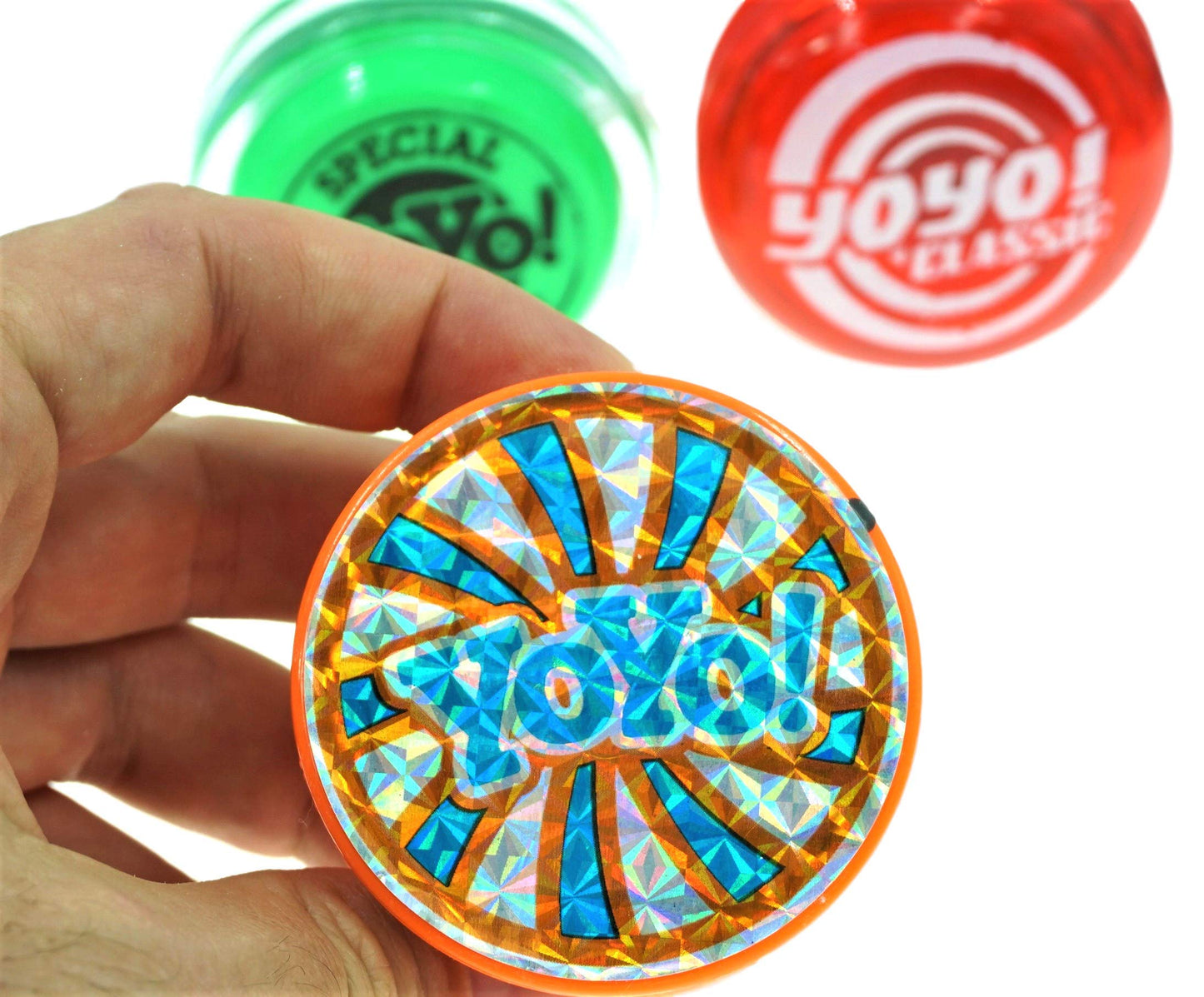 Yoyo Professional Bundle Yo-Yos Set By Ja-Ru (1 Pack Of 3) . Quality Fun Fidget Toys For Kids And Adults Yoyos For Kids Stoking Stuffers Filler Party Favors In Bulk 1991-1