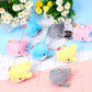 Zomiboo 12 Pcs Mini Animal Plush Toys Dolphin Sea Turtle Stuffed Animals Small Tiny Ocean Mini Plush Toys For Keychain Decoration Baby Xmas Bag Fillers Stocking Stuffs(Dolphin)