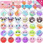 Valentines Day Gifts for Kids,30 Valentines Day Cards for Kids Classroom with 30 Pack Pop Fidget Ball,Party Favors for Kid, Exch