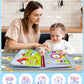 Gojmzo Busy Board Montessori Toys For 1 2 3 4 Year Old Boy Girl Birthday Gifts, Busy Book Sensory Toys For Toddlers 1-3, Toddler Toys Age 1-2, 2-4, Learning Educational Toy Travel Activities