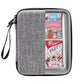 Jdszm Card Case For Yoto Cards 120 Pockets, Large Capacity Portable Folder With 2 Zipper And Carry Strap, Card Binder Holder Wit