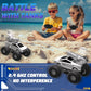 Innofans Remote Control Car, 1:16 Rc Cars Scale All Terrain Electric Vehicle, Water Squirt Tank With Lights Toys Monster Trucks,