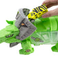 WolVolk Perfect Dinosaur Storage Carrier for Your Dinosaurs and Cars (Includes Mini Dinosaurs and car Toys)
