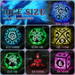 ZHOORQI LED DND Dice Set Rechargeable, Cool Light up Dice Wireless Charging for Dungeons and Dragons, Polyhedral Role Playing Di