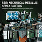 HIGH GODO Motorized Robot Building Kit - 1403 Pieces, Plastic, Battle Damage Style, Large, Ideal for Ages 14+