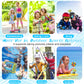 Kids Digital Camera,Kids Underwater Camera,20Mp 1080P Waterproof Kids Selfie Camera With 32G Sd Card,Children Action Sports Came