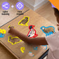 12 Pack Realistic Animal Puzzles, 48 Pieces Step-By-Step Animal Jigsaws, Farm Animal Jigsaw Puzzles With Back Footprint Guide Ea