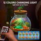 Klever Kits Dinosaur Crystal Terrarium Craft Kit for Kids - 16.3cm, LED Night Light, Model 60157, Perfect Birthday Gift