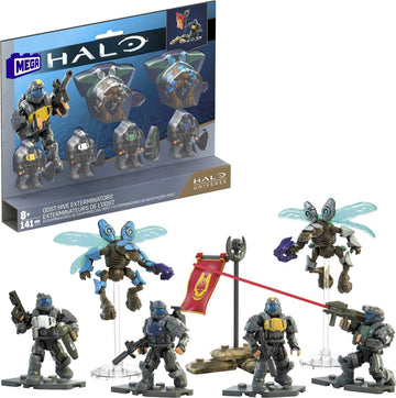 Mega Halo ODST Hive Exterminators Building Set, 141 Pieces, Ages 8+, Plastic, Model HHC37