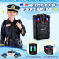 GIFTINBOX Police Officer Costume Suit for Kids Boys Girls-S  T4  Blue