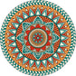 Hard Puzzles For Adults 1000 Pieces And Up, Round Mandala Puzzle, Colorful Gradient Puzzle 1000 Piece, Impossible Difficult Jigsaw Puzzles 1000 Pieces