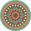 Hard Puzzles For Adults 1000 Pieces And Up, Round Mandala Puzzle, Colorful Gradient Puzzle 1000 Piece, Impossible Difficult Jigsaw Puzzles 1000 Pieces