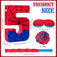 Simgoing Number 5 Spider Web Piata Bundle with Blindfold Small Piata Birthday Party Decoration for Mexican Fiesta Cinco De Mayo