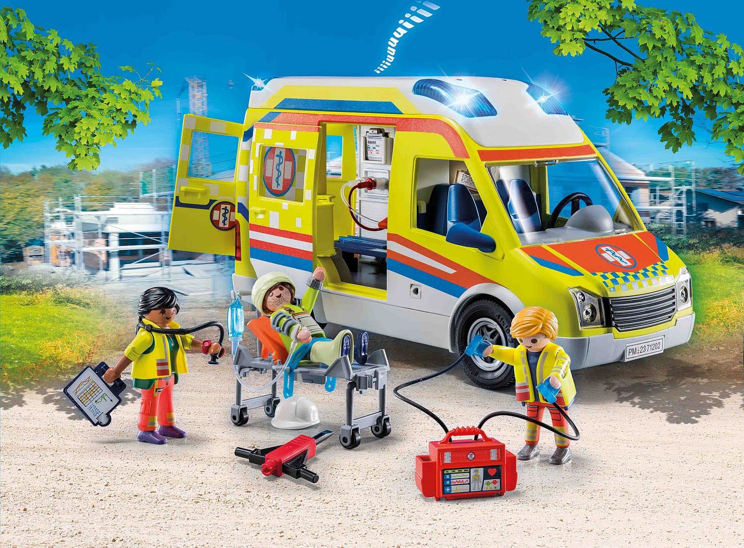 Playmobil Ambulance 71202 - Multicolor Plastic Toy for Kids