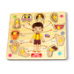 Bugbee Body Parts Toddler Puzzles For Kids Ages 2-4-8 Montessori Wooden Puzzles For Children 3-5 Years Old Preschool Game For Le