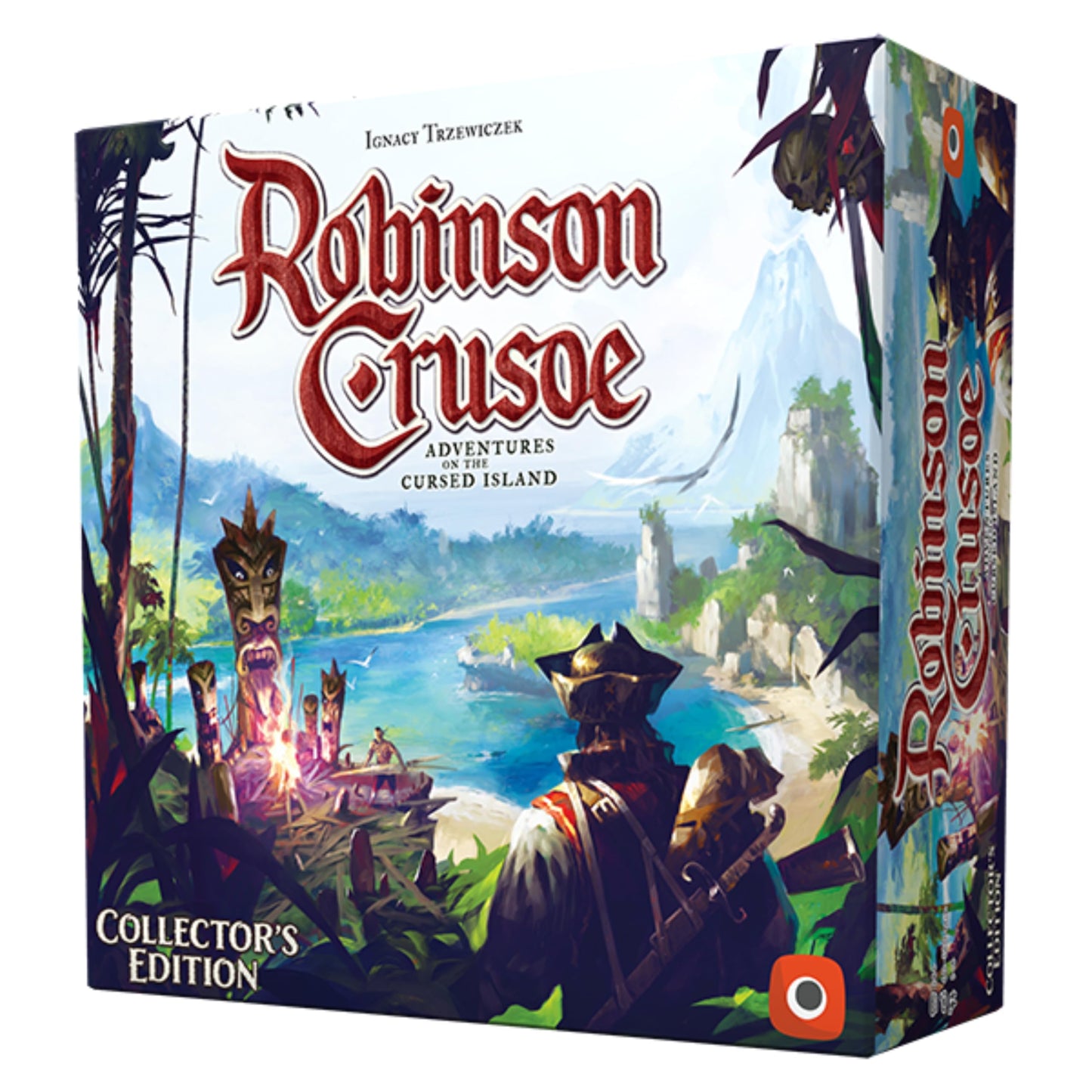 Portal Games Robinson Crusoe Collectors Edition - Ultimate Survival Adventure Cooperative Strategy Board Game with Enhanced Comp