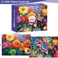 300 Piece Puzzle for Adults,Flowers & Succulents Jigsaw Puzzle for Adults Teens,Large Piece Puzzle for Kids Ages 8-10 10-12,Glos
