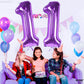 Katchon, Giant Purple 11 Balloon Number - 40 Inch | Foil Number 11 Balloon Purple For 11Th Birthday Decorations For Girls | Purple 11 Birthday Balloon | Purple 11 Balloons Number Birthday Decorations