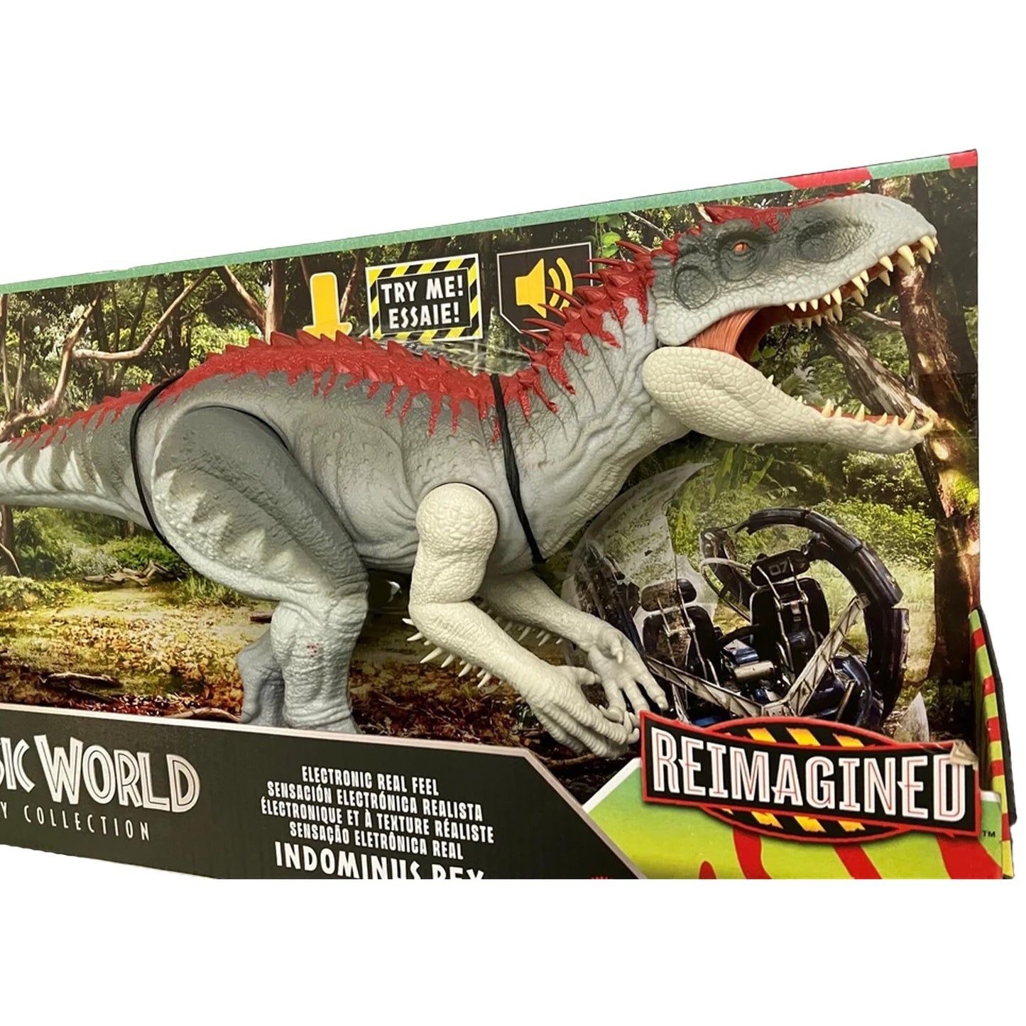 MAGNETOE Jurassic Real Feel Indominus Rex, Reimagined Dinosaur Action Figure