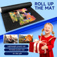 Sancaliie Jigsaw Puzzle Mat Roll Jigsaw Storage Felt Mat  Jigroll Up to 2 000 Pieces with 6 Colorful Trays  Jigsaw Puzzle Player  Gift Box with Drawstring Storage Bag  3 Elastic Band  Hand Pump