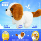 Smilesskiddo Walking Puppy Toys For Kids - Electronic Dog With Animated Walking, Wagging Tail And Storage Bag, Interactive Pet C