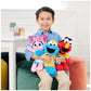 GUND Sesame Street Official Firefighter Elmo Muppet Plush  enhanced Plush Toy for Ages 1 & Up  Red/Yellow  13
