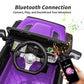 Hikiddo 24V Kids Ride On Car, Kids Electric Vehicles Car Ride On Toy Truck For Toddlers W/Remote Control, 400W Motor - Purple