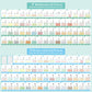 60 Cards, 120 Pictures Educational Flash Cards For Toddlers 1,2,3,4,5,6 Years, Preschool Kindergarten Toddler Learning Toys, Lea