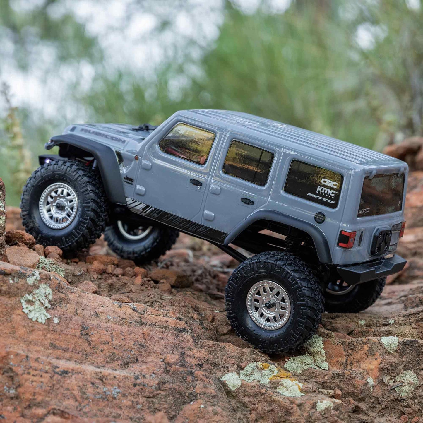 Axial RC Truck SCX24 2019 Jeep Wrangler JLU CRC, Gray: 1/24 4WD RTR (Battery and Charger Included), AXI00002V3T3