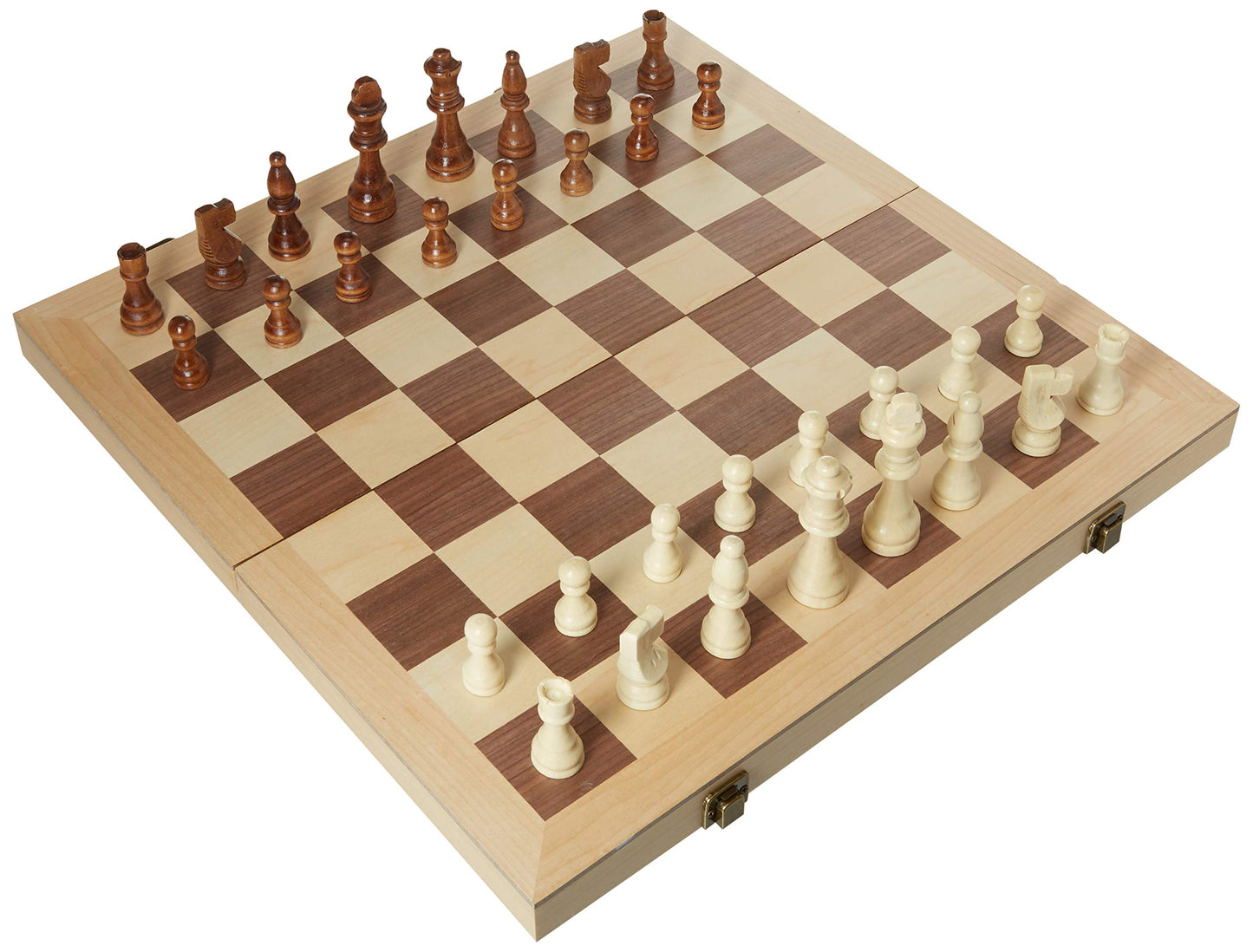 John N. Hansen Co. Classic Game Collection Wood Chess Set