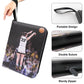 Basketball Trading Card Binder 4 Pocket with 50 Sleeves up to 400 Cards Basketball Binder Portable Waterproof Storage Book with Sleeves for Basketball Cards Collection