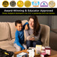 Think Tank Scholar 162 Division Flash Cards Set (Award Winning) All Facts 0-12 for Kids in 2ND  3RD  4TH  5TH  6TH Grade Class or Homeschool - Learn Math Manipulatives  Games & Charts