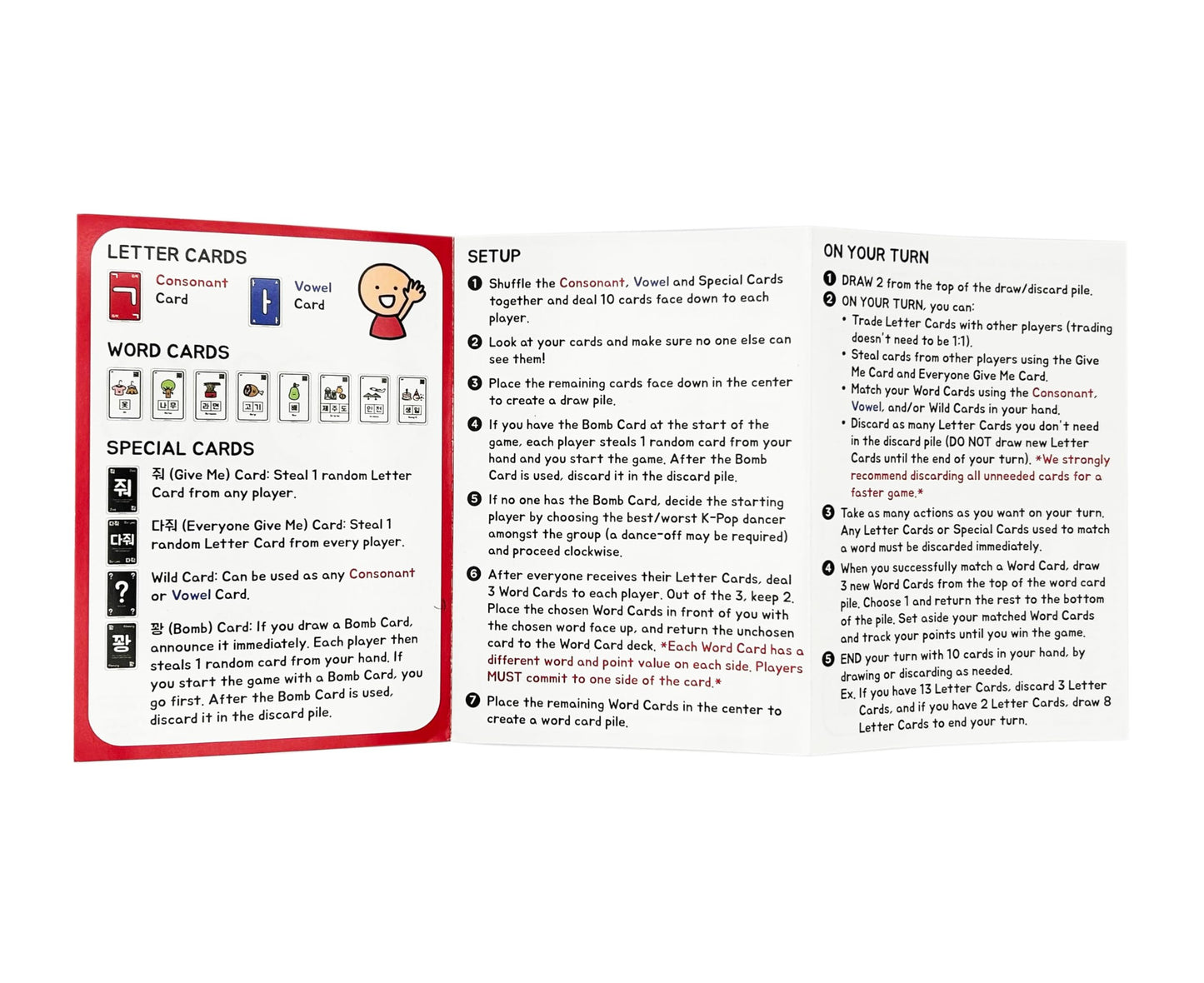 Goko Games Learn Korean As You Play | Gifts For K-Pop And K-Drama Fans | Beginner Friendly | Fun For Kids And Adults | Collect,