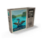 MyPuzzle.com 1000 Piece Jigsaw Puzzle - Vintage Loon Poster, Colorful Cardboard for Adults