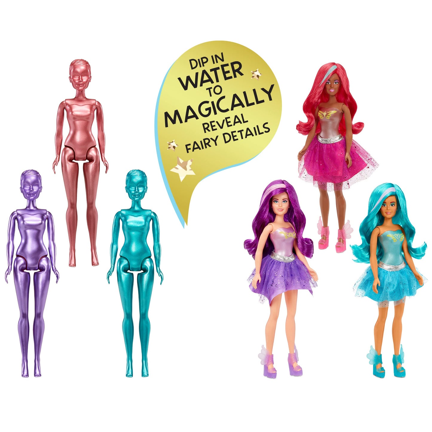Mga Entertainment Dream Ella Color Change Surprise Fairies - Dreamella | Teal 11.5' Fashion Doll,Blue,578017Euc
