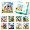 Einzufuf Puzzles For Toddlers 2-4, 8 Packs 6 Pcs Pets Puzzles For Kids Ages 4-6 Montessori Toys Educational Toys - 2 3 4 5 Years
