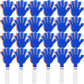 Zcysrlqin 24 Pcs Red/White/Blue Hand Clappers 7.5 Inch Noise Makers Plastic Clapping Hands Noisemakers Patriotic Parties, Sporti