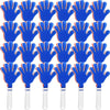 Zcysrlqin 24 Pcs Red/White/Blue Hand Clappers 7.5 Inch Noise Makers Plastic Clapping Hands Noisemakers Patriotic Parties, Sporti