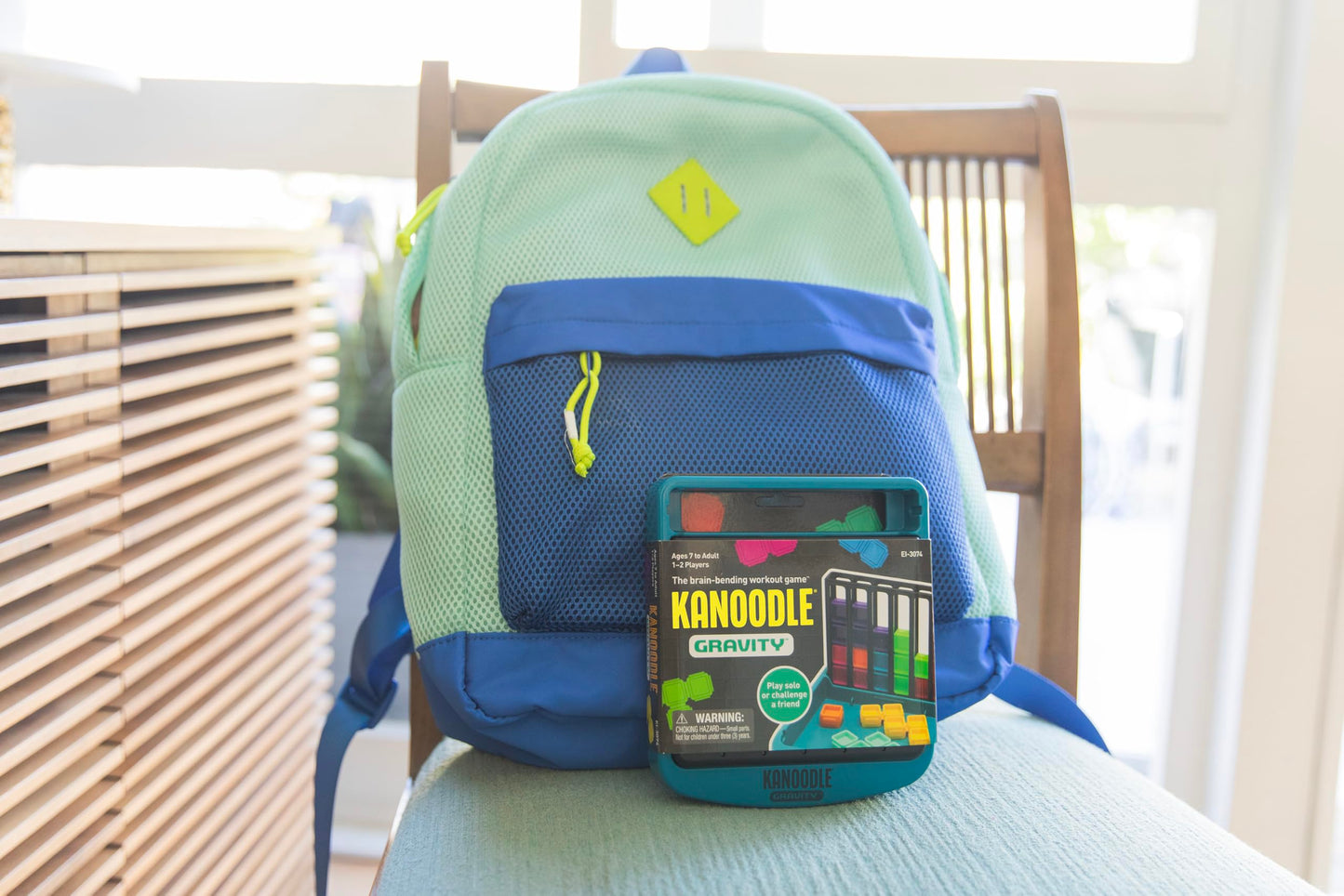Educational Insights Kanoodle Gravity - Brainteasers For Kids, Teens, And Adults, Travel Games, Gift For 7+