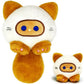 Orange Cat Stuffed Animals For Girls And Boys, Cute Plushies Cats Plush Toys Keychain, Soft And Fun Mini Plush Toy, Small Cuddly