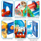 Magblock Magnetic Tiles 176Pcs Marble Run Race Track Toy Set Stem Educational Building Blocks Child Brain Development Kit Magnet Construction Toys For Boys Girls Kids Age 8 9 10+ Years Old