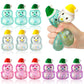 Meooeck 12 Pcs Christmas Stress Relief Toy Snowman Stress Balls for mature-themed Christmas Party Favors Squeeze Winter Snowman Toys for Xmas Winter Party Classroom Goodie Bag Fillers Stocking Stuffer Gifts
