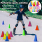 ailixinda 3 in 1 Carnival Games Set 39PCS Soft Plastic Cones Cornhole Bean Bags Ring Toss Game Carnival Combo Set Toss Games for Kids mature-themed Birthday Party Indoor Outdoor Games Supplies Yard Lawn Games