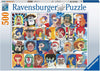 Ravensburger 500-Piece Jigsaw Puzzle - Typefaces, Multicolor, 20 x 14 in, Cardboard, Model 16830, Unique Softclick Technology