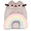 GUND Pusheen Rainbow Plush Toy, Gray Cat Stuffed Animal, 9.5” Polyester, Model 6058994